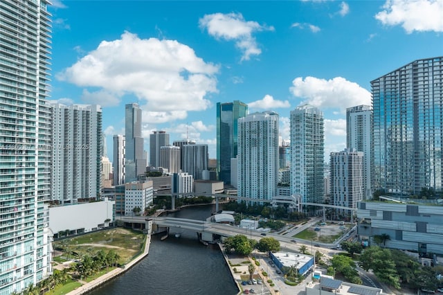 690 SW 1st Ct Unit 1227, Miami, FL 33130 - city view with a notable bridge and a large body of water