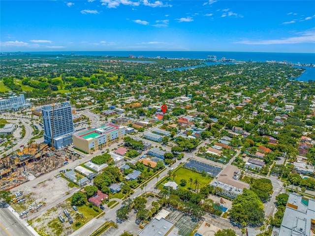 1621 Van Buren St, Hollywood, FL 33020 - drone / aerial view of a large body of water