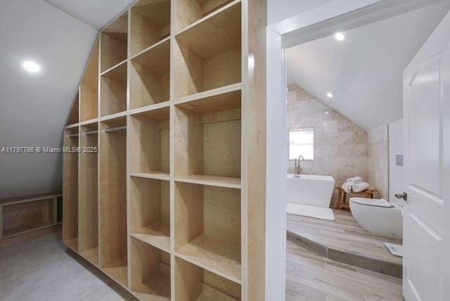 view of closet