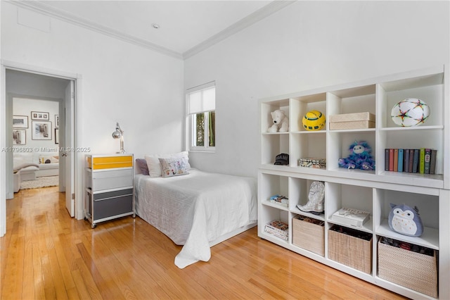 4532 Sheridan Ave, Miami Beach, FL 33140 - bedroom with crown molding and wood finished floors