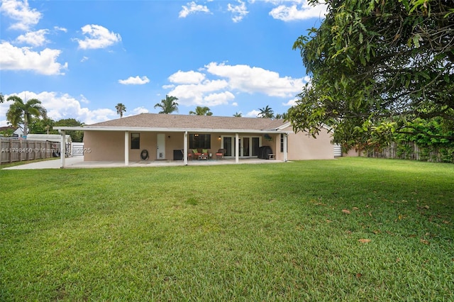 15251 SW 154th Ave, Miami, FL 33187 - rear view of house featuring a patio and stucco siding