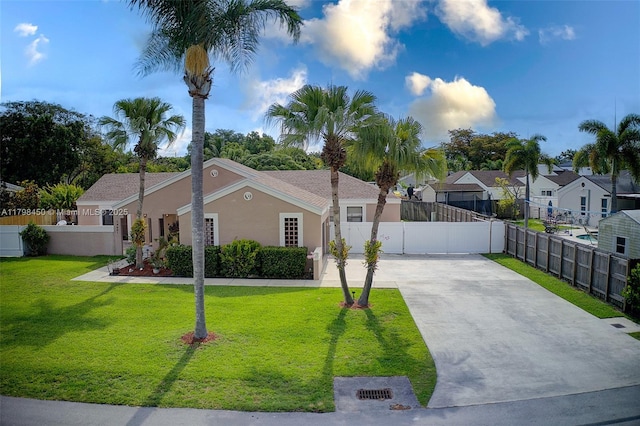 15251 SW 154th Ave, Miami, FL 33187 - view of front of property with driveway, stucco siding, and a residential view