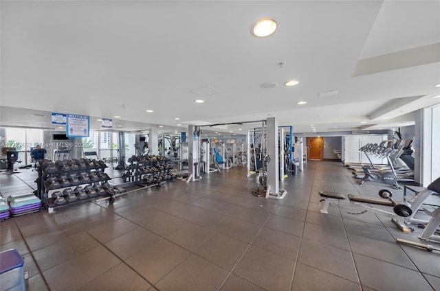 7910 Harbor Island Dr Unit 1208, North Bay Village, FL 33141 - view of workout area