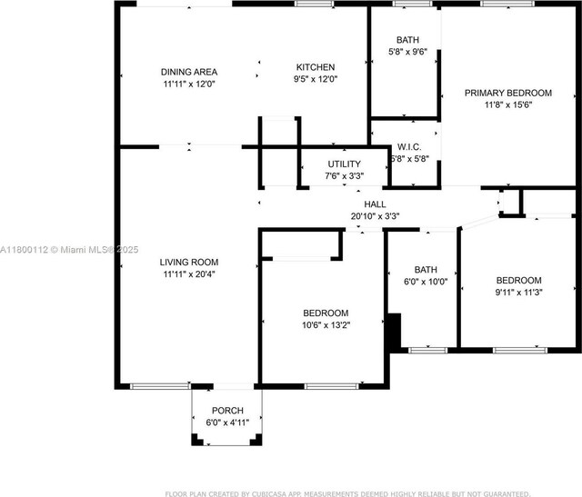 550 NE 4th Ave, Florida City, FL 33034 - floor plan / room layout