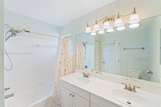 1106 NW 180th Ave, Pembroke Pines, FL 33029 - full bath featuring shower / bath combo and double vanity