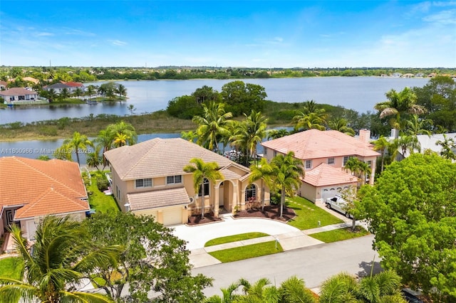 1106 NW 180th Ave, Pembroke Pines, FL 33029 - aerial view of property and surrounding area featuring a nearby body of water