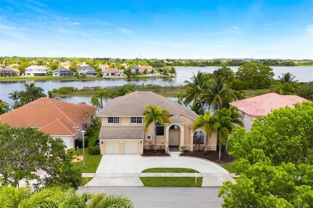 1106 NW 180th Ave, Pembroke Pines, FL 33029 - aerial view of property and surrounding area with a large body of water