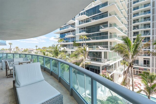 9401 Collins Ave Unit 505, Surfside, FL 33154 - view of balcony