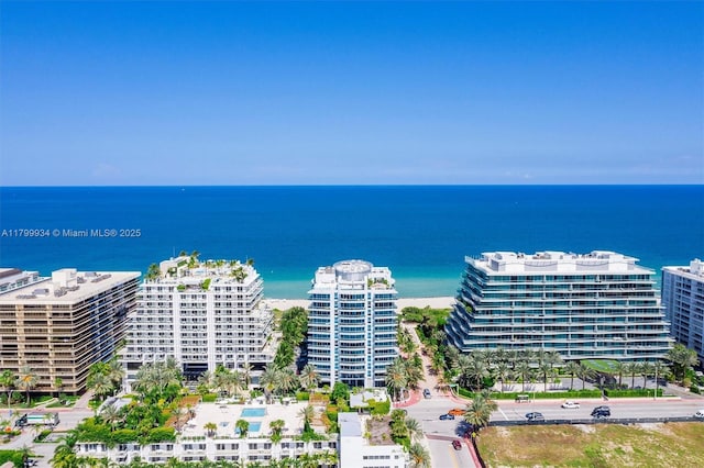 9401 Collins Ave Unit 505, Surfside, FL 33154 - drone / aerial view of a nearby body of water