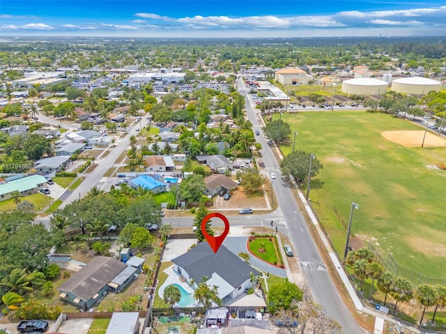 3732 SW 16th St, Fort Lauderdale, FL 33312 - aerial overview of property's location featuring nearby suburban area