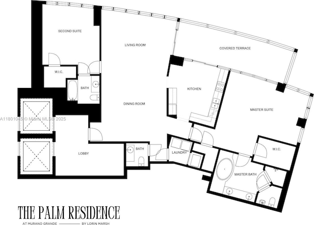 400 Alton Rd Unit 1101, Miami Beach, FL 33139 - property floor plan