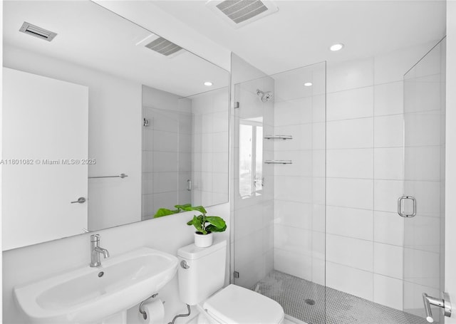 2900 NE 7th Ave Unit 1409, Miami, FL 33137 - bathroom with a stall shower and recessed lighting