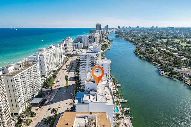 5700 Collins Ave Unit 4A, Miami Beach, FL 33140 - view of urban area featuring a nearby body of water