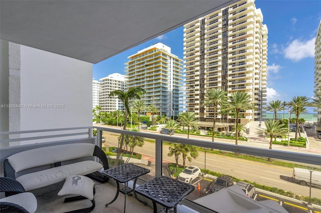 5700 Collins Ave Unit 4A, Miami Beach, FL 33140 - balcony with a view of city