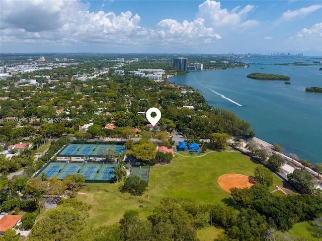5550 N Bayshore Dr, Miami, FL 33137 - drone / aerial view of a large body of water