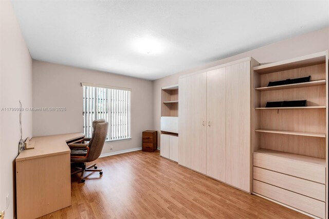 8620 SW 181st St, Palmetto Bay, FL 33157 - office space featuring light wood-style flooring and baseboards
