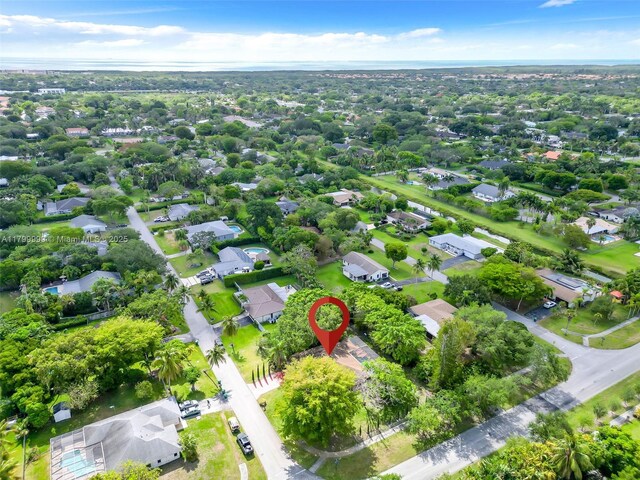 8620 SW 181st St, Palmetto Bay, FL 33157 - aerial view of property's location with nearby suburban area