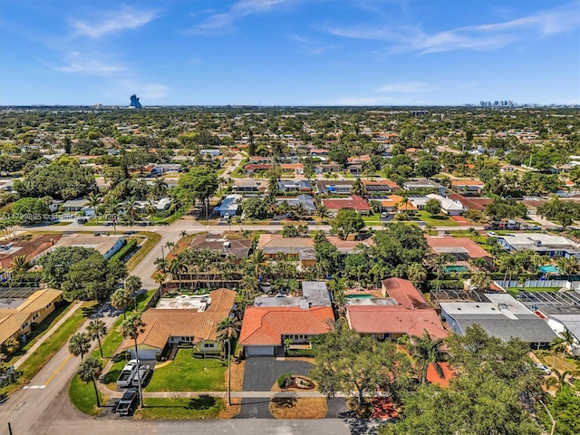 5119 Hayes St, Hollywood, FL 33021 - aerial perspective of suburban area