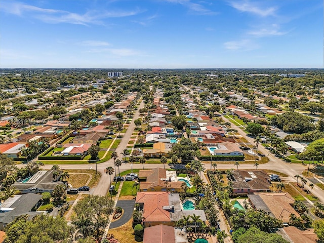 5119 Hayes St, Hollywood, FL 33021 - aerial perspective of suburban area