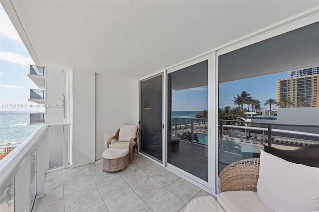 2751 S Ocean Dr Unit 403S, Hollywood, FL 33019 - balcony with a water view