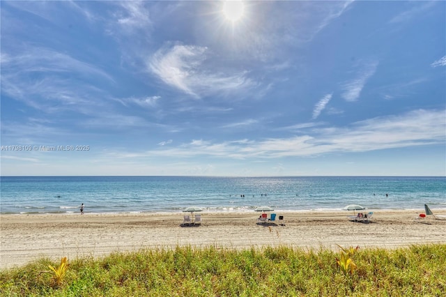 2751 S Ocean Dr Unit 403S, Hollywood, FL 33019 - water view featuring nearby beach