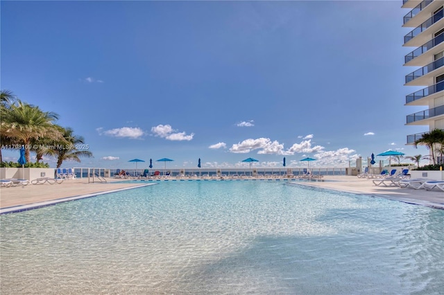 2751 S Ocean Dr Unit 403S, Hollywood, FL 33019 - community pool featuring a patio area