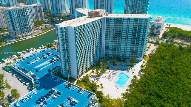100 NW Bayview Dr Unit 1502, Sunny Isles Beach, FL 33160 - view of urban area featuring a large body of water