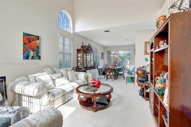 1562 NW 157th Ave, Pembroke Pines, FL 33028 - living area featuring carpet flooring