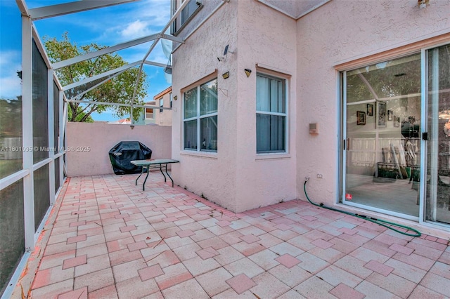 1562 NW 157th Ave, Pembroke Pines, FL 33028 - view of patio featuring area for grilling and a lanai