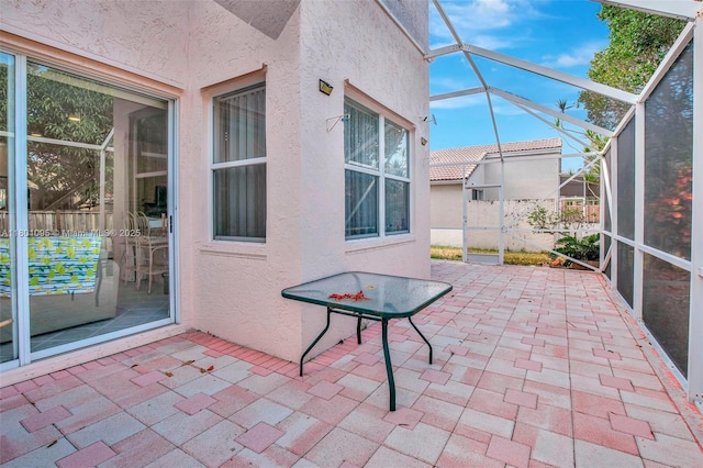 1562 NW 157th Ave, Pembroke Pines, FL 33028 - view of patio with a lanai