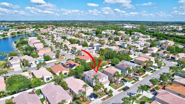 1562 NW 157th Ave, Pembroke Pines, FL 33028 - aerial view of property's location featuring nearby suburban area and a nearby body of water