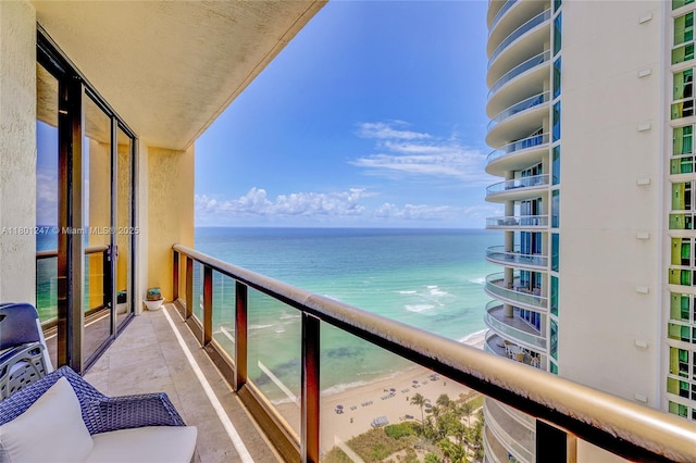 16275 Collins Ave Unit 2002, Sunny Isles Beach, FL 33160 - balcony with a water view