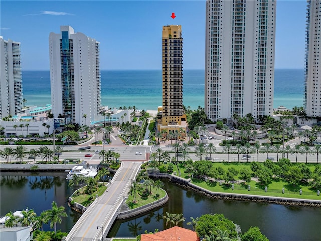 16275 Collins Ave Unit 2002, Sunny Isles Beach, FL 33160 - view of urban area featuring a nearby body of water and a main thoroughfare