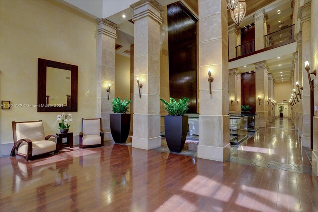 16275 Collins Ave Unit 2002, Sunny Isles Beach, FL 33160 - lobby with a high ceiling