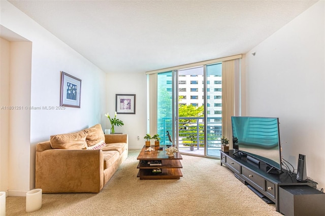 335 S Biscayne Bl Unit 902, Miami, FL 33131 - carpeted living area with floor to ceiling windows