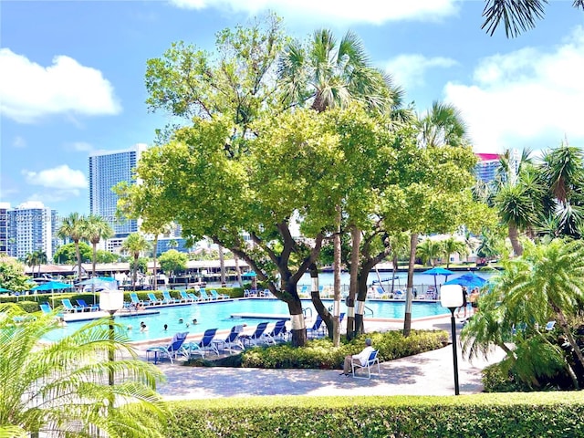 600 Three Islands Blvd Unit 905, Hallandale Beach, FL 33009 - view of swimming pool
