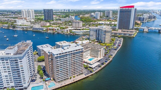 121 Golden Isles Dr Unit 905, Hallandale Beach, FL 33009 - view of urban area featuring a nearby body of water