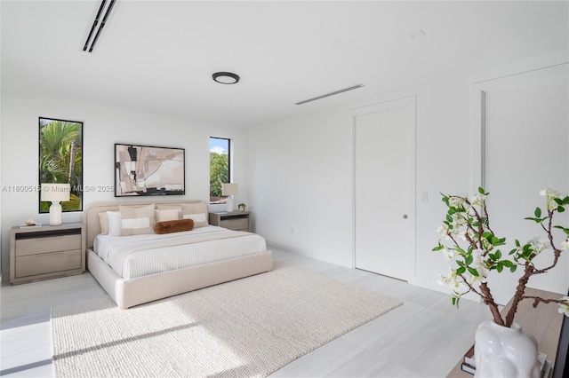 3637 SW 3rd Ave Right, Unit Right, Miami, FL 33145 - bedroom with light wood-style floors