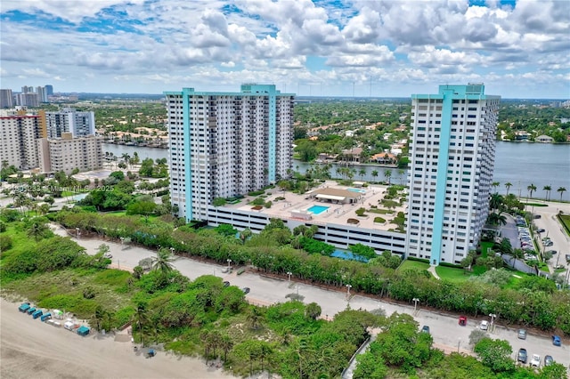 1201 S Ocean Dr Unit 1105N, Hollywood, FL 33019 - drone / aerial view of a nearby body of water