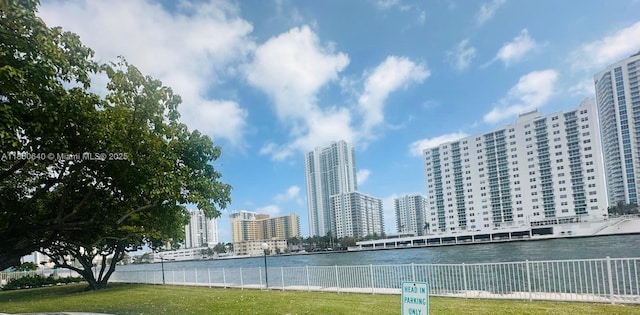 water view with nearby urban area