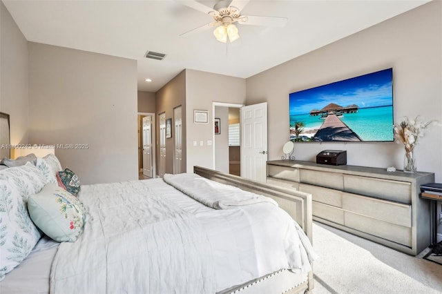 21660 Hammock Point Dr, Boca Raton, FL 33433 - bedroom featuring carpet flooring and a ceiling fan