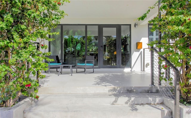 4275 Prairie Ave, Miami Beach, FL 33140 - doorway to property with french doors