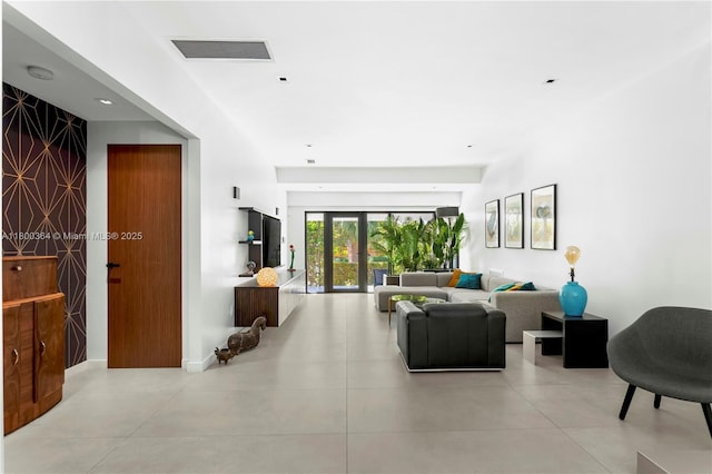 4275 Prairie Ave, Miami Beach, FL 33140 - living room with french doors