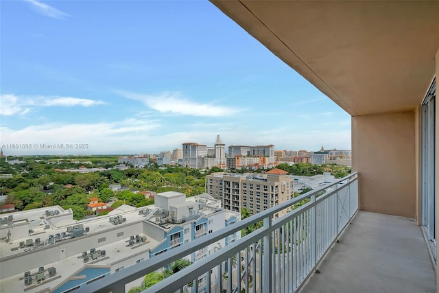 2665 SW 37th Ave Unit 1508, Miami, FL 33133 - balcony featuring a city view