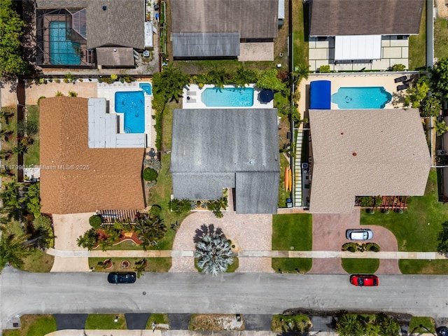 2421 NW 102nd Way, Pembroke Pines, FL 33026 - aerial view of a pool