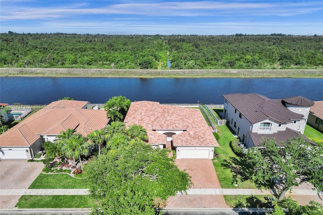 3360 SW 195th Ter, Miramar, FL 33029 - view of subject property with a large body of water and a heavily wooded area