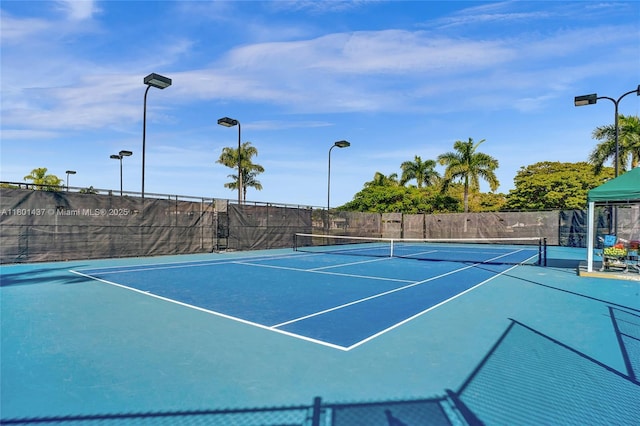 3360 SW 195th Ter, Miramar, FL 33029 - view of tennis court with community basketball court