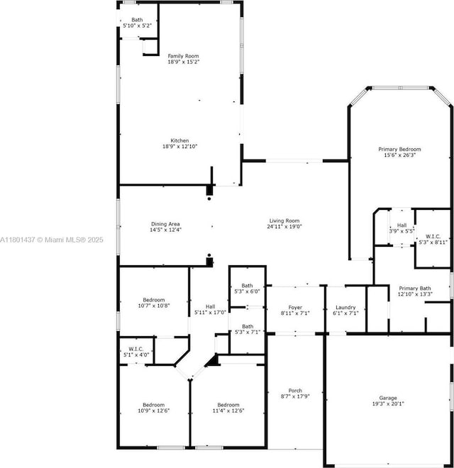 3360 SW 195th Ter, Miramar, FL 33029 - home floor plan