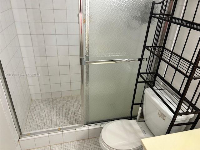 1000 Colony Point Cir Unit 302, Pembroke Pines, FL 33026 - bathroom featuring toilet and a stall shower