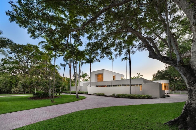 9500 SW 60th Ct, Pinecrest, FL 33156 - view of front of house with stucco siding